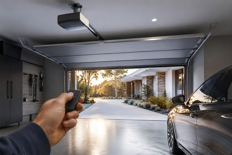 New garage door installed in Delray Beach FL
